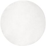  Protuklizni tepih od umjetnog zečjeg krzna OLITE Bijela Ø 80 cm | shoptok.hr