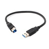  JWD-U3 Kabl USB 3.0 Tip A na USB Tip B, 0.3m, Crni | Eponuda.com