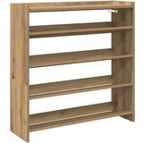 Maison Chic Regal za čevlje - Polica za čevlje artisan hrast 80x25x81 cm inženirski les, (21778044) | Shoptok.si
