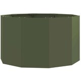  Sadilica Maslinasto zelena 90 x 90 x 50 cm Čelik | shoptok.hr