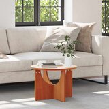  Kava Stol Vosak smeđa 50 x 50 x 35 cm Masivna borovina | shoptok.hr