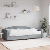  Dnevni krevet s madracem svjetlosivi 100 x 200 cm od tkanine Cijene