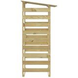 Pergole s krovom 6 kom 100 x 90 x 200 cm impregnirana borovina | shoptok.hr