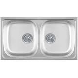 inox usadni sudoper Luna Flex 2D Ø90