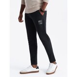 Ombre Men's logo sweatpants - black Cijene