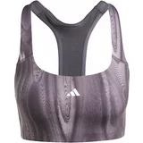 Adidas Sportski grudnjak 'Powerimpact' siva / bazalt siva / tamo siva / bijela