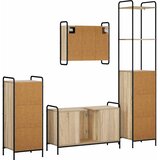  Set ormarića za kupaonicu 4 kom. Hrast sonoma | shoptok.hr