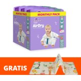 Violeta Pelene DC Air Dry 6, Monthly, 16+ kg, 144/1+GRATIS Podloška za bebe Cijene