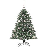 vidaXL Umestno božično drevo med 150 LED Zelena 85 x 85 x 120 cm | Shoptok.si