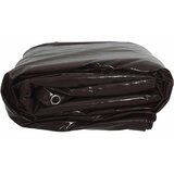 CERADA 650g / m² Smeđa 4 x 4 m Platno s PVC premazom | shoptok.hr