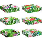  Jastuk Cvjetni 6 pcs Šareni 40 x 40 x 8 cm Oxford tkanina | Eponuda.com