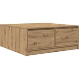  Stol za kavu s ladicama artisan hrast 100x100x40 cm | shoptok.hr