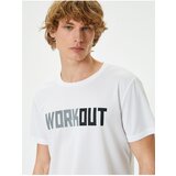 Koton Sports T-Shirt Slogan Printed Crew Neck Short Sleeve | ePonuda.com