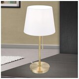 Orion LA 4-1205/1 - Stona lampa sa USB portom LUDWIG 1xE27/40W/230V bela/zlatna | Eponuda.com