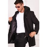 Dewberry PLT8335 MEN'S COAT-DIAGONAL BLACK Cijene
