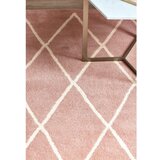 Asiatic Carpets Rožnata ročno tkana volnena preproga 80x150 cm Albany – | Shoptok.si