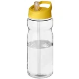 Steklenica za Vodo z Izlivnim Pokrovom in Slamico (600ml)