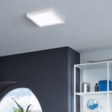 Eglo 33316 - led rgbw prigušiva stropna svetiljka fueva-c LED/15,6W/230V 22,5x22,5cm bela | Eponuda.com