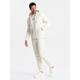 Ombre BASIC men's cotton sweatshirt set unbuttoned sweatshirt + joggers | Shoptok.si