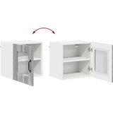  Zidni kuhinjski ormarić s policom Siva Sonoma 40 x 31 x 40 cm | shoptok.hr