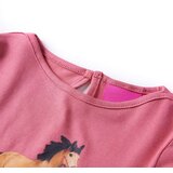 vidaXL Dječja majica dugih rukava starinske ružičaste boje 92 | shoptok.hr