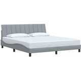 vidaXL okvir kreveta bez madraca svjetlosivi 180x200 cm od tkanine | shoptok.hr