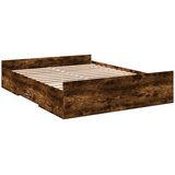  Okvir kreveta s ladicama boja hrasta 140 x 200 cm drveni | Eponuda.com