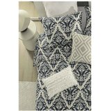 Mila Home Crna/bež posteljina za bračni krevet/za produženi krevet od renforce pamuka s uključenom plahtom/4-dijelna 200x220 cm Damask – | shoptok.hr