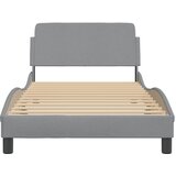  Okvir za krevet Dover svjetlosivi 100x200 cm od tkanine | Eponuda.com