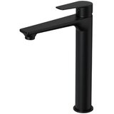 Armal Topaz baterija za lavabo visoka 26,3cm bez pilete, crna mat | Eponuda.com