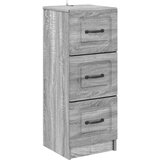  Predalna omara Siva Sonoma 33 x 34,5 x 87 cm Inženirski les, (5000232492) | Shoptok.si