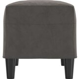 vidaXL Klop temno siva 70x35x41 cm žamet | Shoptok.si