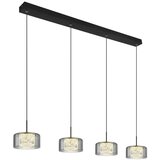 Globo Viseća LED svjetiljka Fogsy (32 W, D x Š x V: 105 x 15 x 150 cm, Crna) Cijene