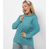 Pri Warm cardigan sweater made of fluffy knit fabric GRAZYNA | shoptok.hr