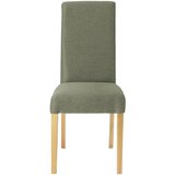 CARRYHOME stol, les, tekstil zelena, barve bukve | Shoptok.si