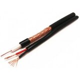 Gembird KABL-COAX-RG59+2X0.75 CCA/PVC/300M koaksialni kabl sa napojnim kablom 2x0,75mm 300m, Black | Eponuda.com