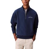 Calvin Klein Jeans Puloverji PREMIUM TERRY CHAIN LV04RC227G Modra Cene