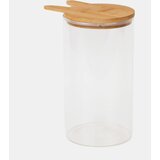 Sinsay Staklena posuda za hranu s bambusovim poklopcem | shoptok.hr