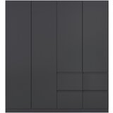 XORA omara za oblačila, siva | Shoptok.si