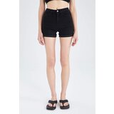 Defacto Regular Waist Folded Jean Shorts Cene