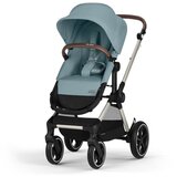 Cybex Voziček 2v1 TPE Eos Lux sky blue | Shoptok.si