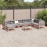  9-dijelni set vrtnih sofa od masivne duglazije i jelovine | Eponuda.com