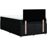  Krevet s oprugama i madracem crni 120 x 200cm od tkanine | shoptok.hr