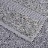  Ručnici SOLUND 10 kom sivi 100 x 200 cm 600 gsm | Eponuda.ba