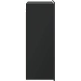  Ormar za montažu na zid Crna 66 x 34,5 x 92 cm | Shoptok.si