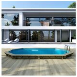  Drveni bazen NEMO 5,79x3,49 - V.1,45 m - sidrenje betoniranjem | shoptok.hr
