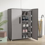 vidaXL Ormarić za cipele sivi 60 x 28 x 90 cm od tkanine Cijene