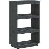 Ormarić za knjige / pregrada sivi 60x35x103 cm od borovine | shoptok.hr