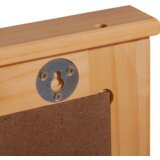 vidaXL Ogledalo boja meda 55.5 x 5 x 70 cm Masivna borovina | shoptok.hr