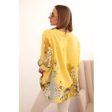 Kesi Włoski Women's cotton shirt with button and pocket kiwi | shoptok.hr